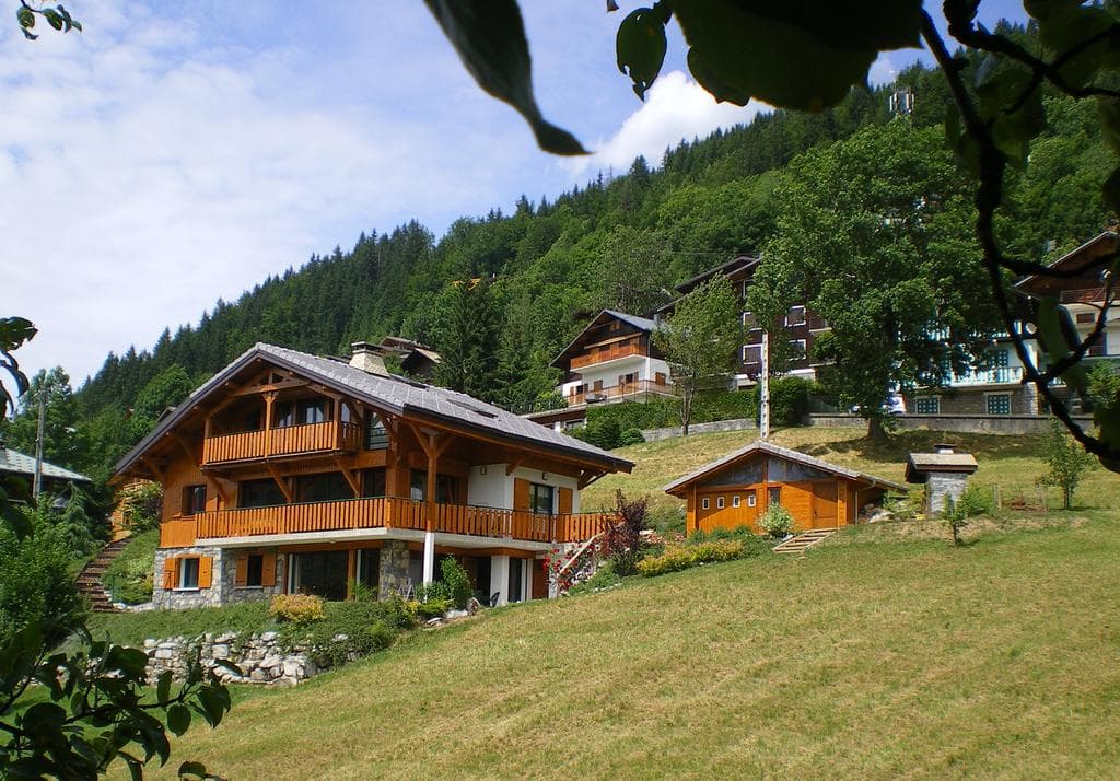 Exterior of Chalet Roc Soleil in Morzine